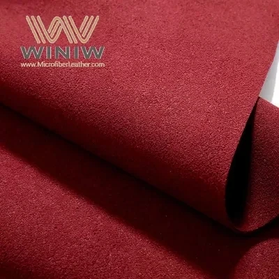 Nonwoven Synthetic Suede Fabric Microfiber Leather Material For Car Seats